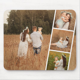 Mousepad Palmilha de Colagem de Fotos Personalizada Moderna