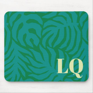 Mousepad Palmilhas de Mouse com Padrão de Folha de Palmeira