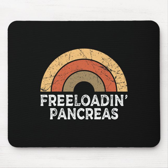 Mousepad Pancreias de carga retrorreflectoras do Arco-Íris  (Frente)