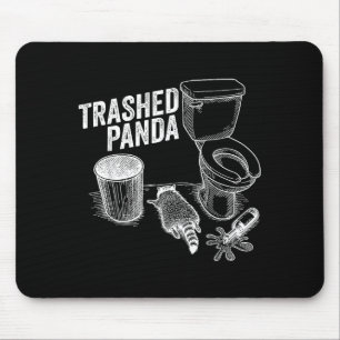 Mousepad Panda Bebado Engraçado Memes de Guaxinim Bêbado Am
