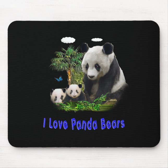 Mousepad panda beras (Frente)
