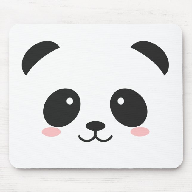 Mousepad Panda bonito (Frente)