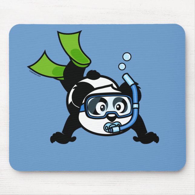 Mousepad Panda do Snorkel (Frente)