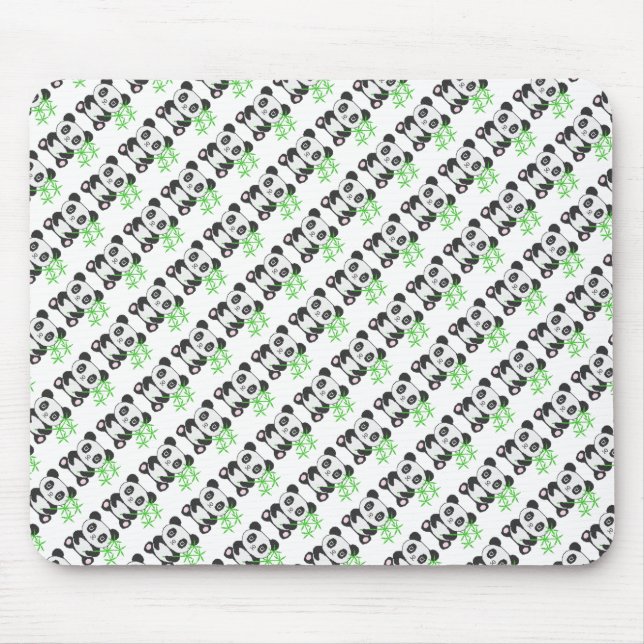 Mousepad Panda engraçada (Frente)