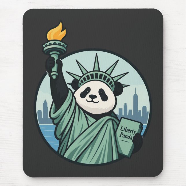 Mousepad Panda Liberdade (Frente)