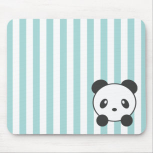 Mousepad Panda listrada