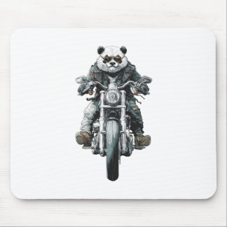 Mousepad Panda Motociclista