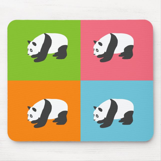Mousepad Panda Pattern (Frente)