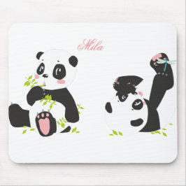 Mousepad Pandas-brancas