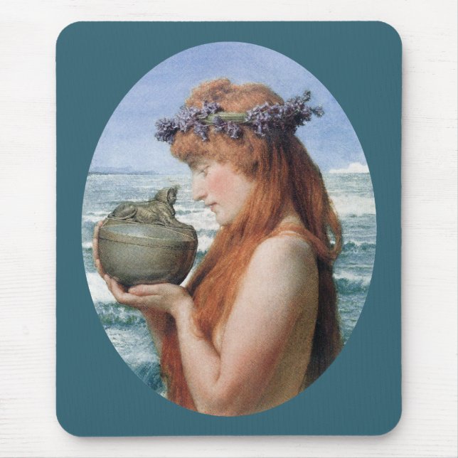 Mousepad Pandora por Sir Lawrence Alma-Tadema (Frente)