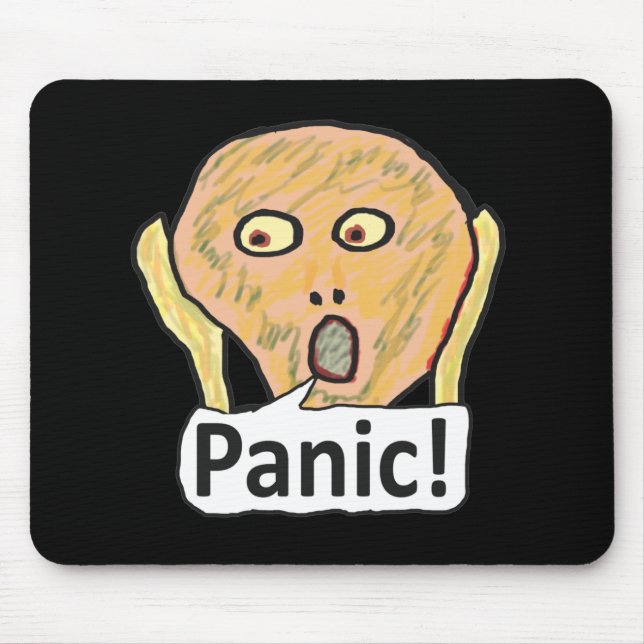 Mousepad Pânico! (Frente)