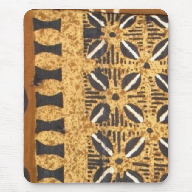 Mousepad Pano africano da lama com tapete do rato dos (Frente)