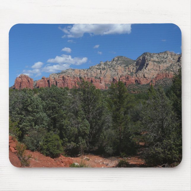 Mousepad Panorama das Rochas Vermelhas em Sedona Arizona (Frente)