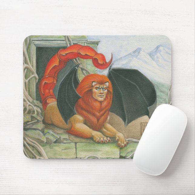 Mousepad Panorama Manticore (Com mouse)