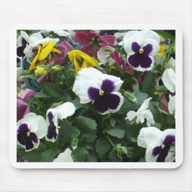 Mousepad Pansies (Frente)