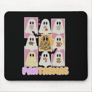 Mousepad Pantasmas Pan Dulce Fantasma Halloween Espanhol Me