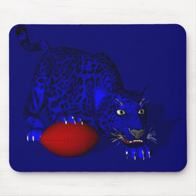 Mousepad Pantera Azul (Frente)
