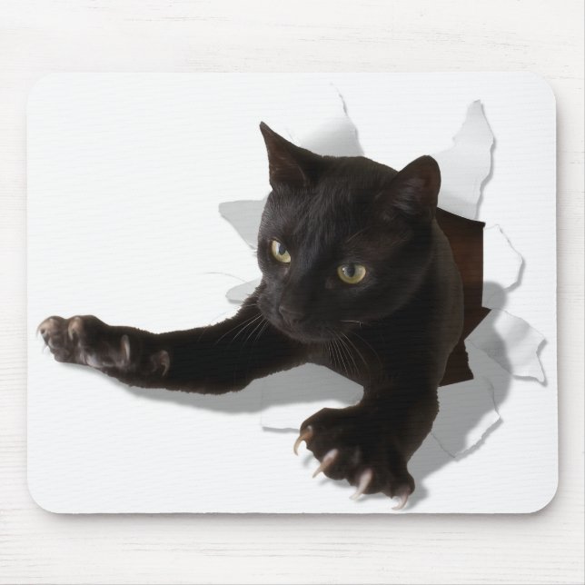 Mousepad pantera de salto pequena (Frente)