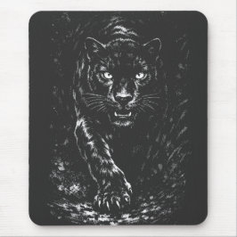Mousepad Pantera Negra — por BurnsInHell
