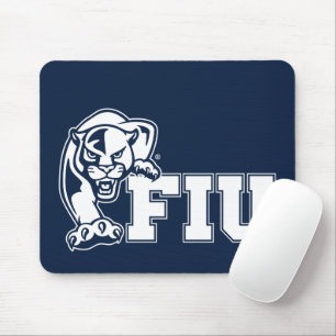 Mousepad Panteras FIU - Logotipo branco