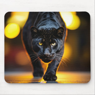 Mousepad Panther Willife Animal Na Rua