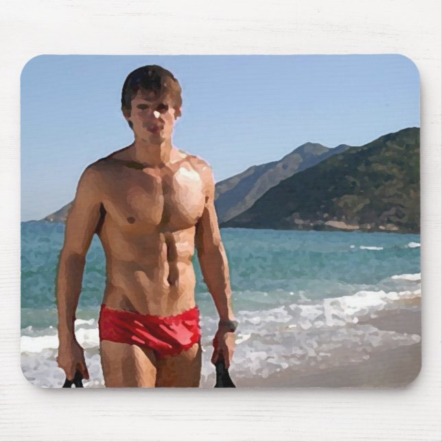 Mousepad Pão da praia (Frente)