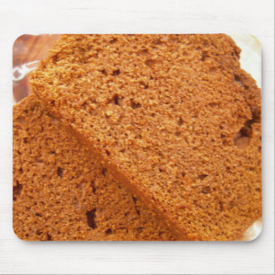 Mousepad Pão de abobrinha de chocolate