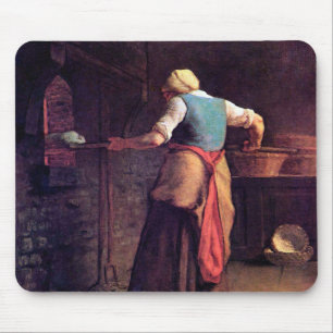 Mousepad Pão de assar, Jean-Francois Millet