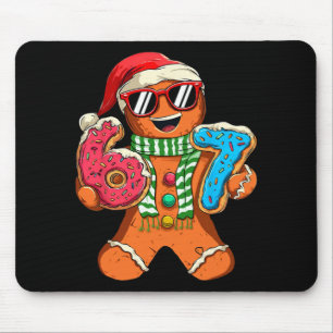 Mousepad Pão de gengibre engraçado seis sete 67 meme sorvet