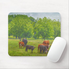 Mousepad Pão de Mouse de Arte Fazenda do Texas Pastor de Bo