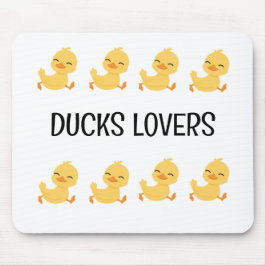 Mousepad Pão de mouse Duck Lovers