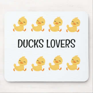 Mousepad Pão de mouse Duck Lovers