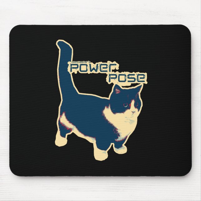 Mousepad Pão de mouse PowerPose de Manchester (Frente)