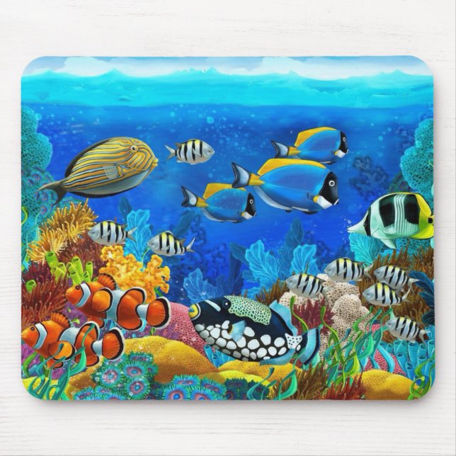 Mousepad Pão de rato aquático (Frente)