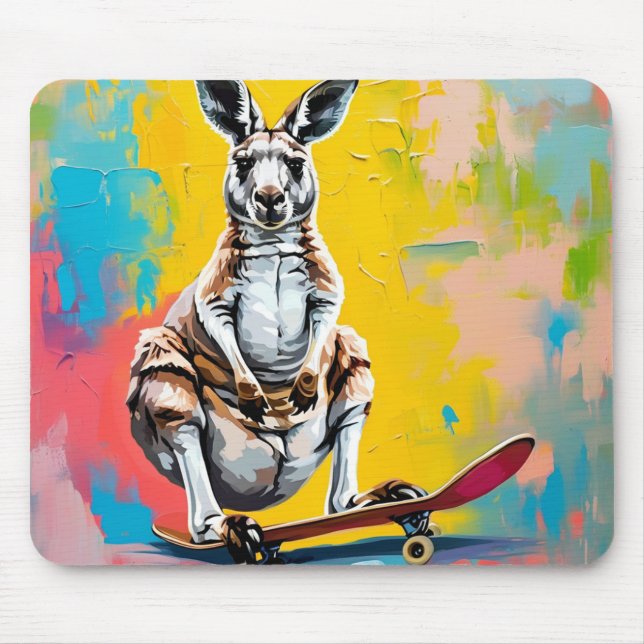 Mousepad Pão de rato de canguru (Frente)