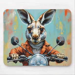 Mousepad Pão de rato de passeio de canguru