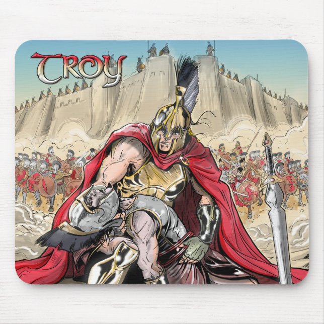 Mousepad Pão de rato Troy (Frente)