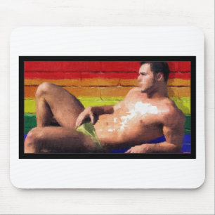Mousepad Pão do telhado do ORGULHO - pintura original