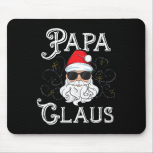 Mousepad Papá Claus Correspondendo Festas De Natal Da Famíl