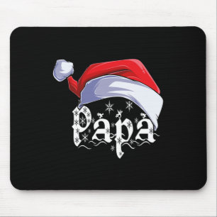 Mousepad Papá Feliz Natal Santa Claus Xmas Matriz Familiar