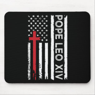 Mousepad Papa Leão Xiv Igreja Católica Fé Cristã Papa
