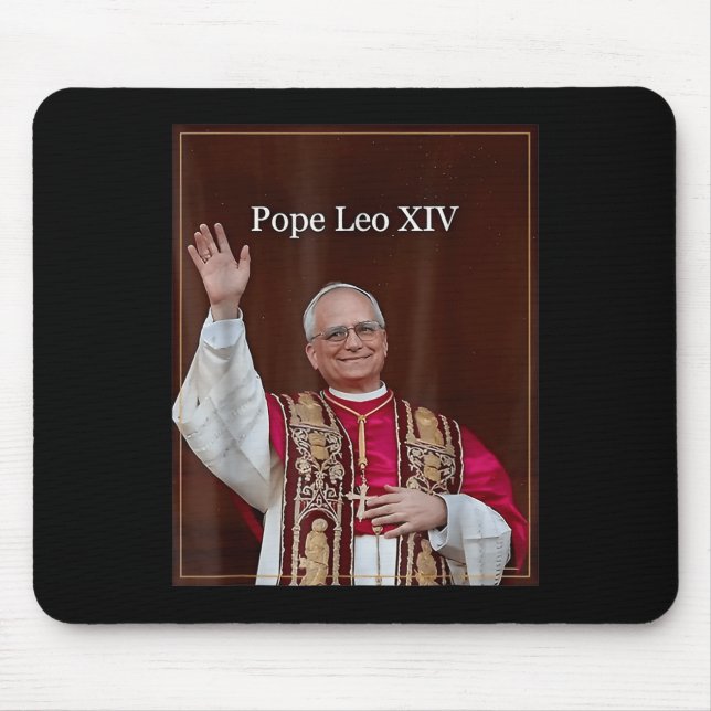 Mousepad Papa Leo Xiv 0 (Frente)