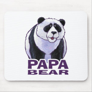 Mousepad Papa Panda Bear