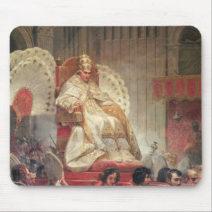 Mousepad Papa VIII em St Peter no Sedia Gestatoria