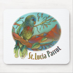 Mousepad Papagaio de St Lucia