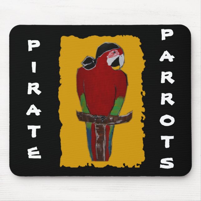 Mousepad Papagaio Pirata (Frente)