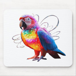 Mousepad Papagaio Vibrante