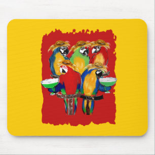 Mousepad Papagaios Bêbados
