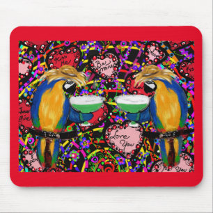 Mousepad Papagaios de São Valentim