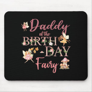 Mousepad Papai da fada de aniversário primeiro aniversário 